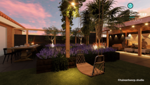 Border tuin 