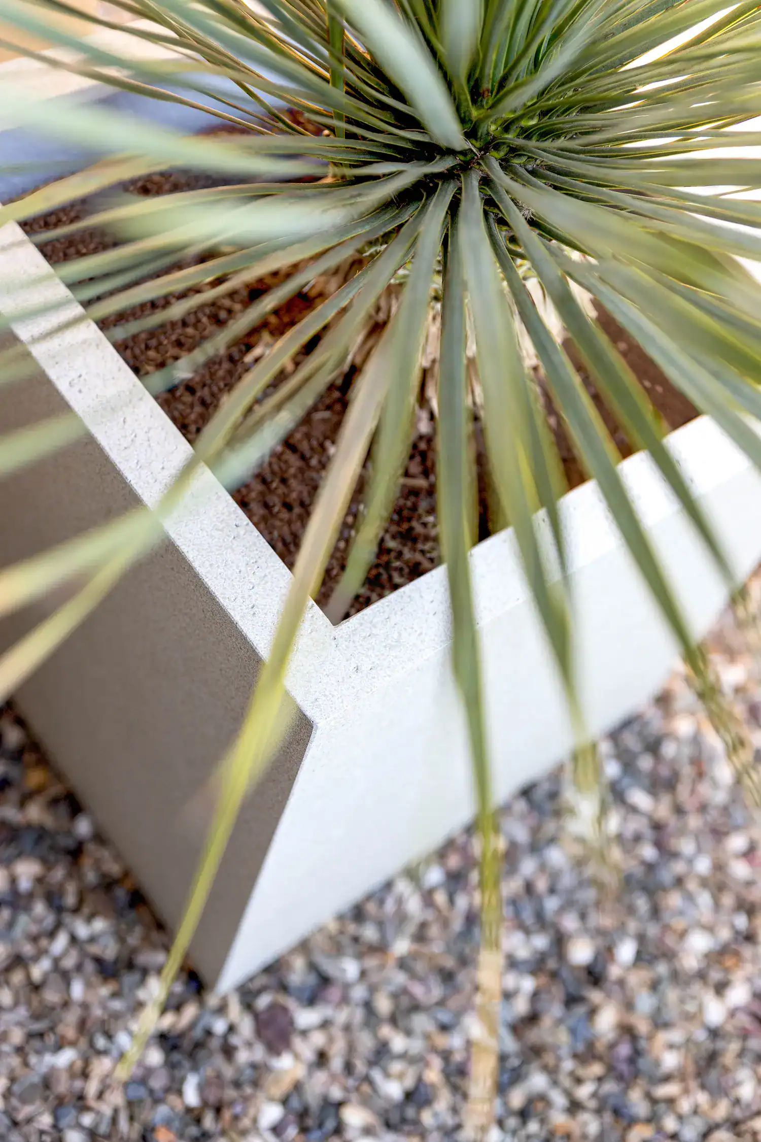Grigio Cube - Antique White